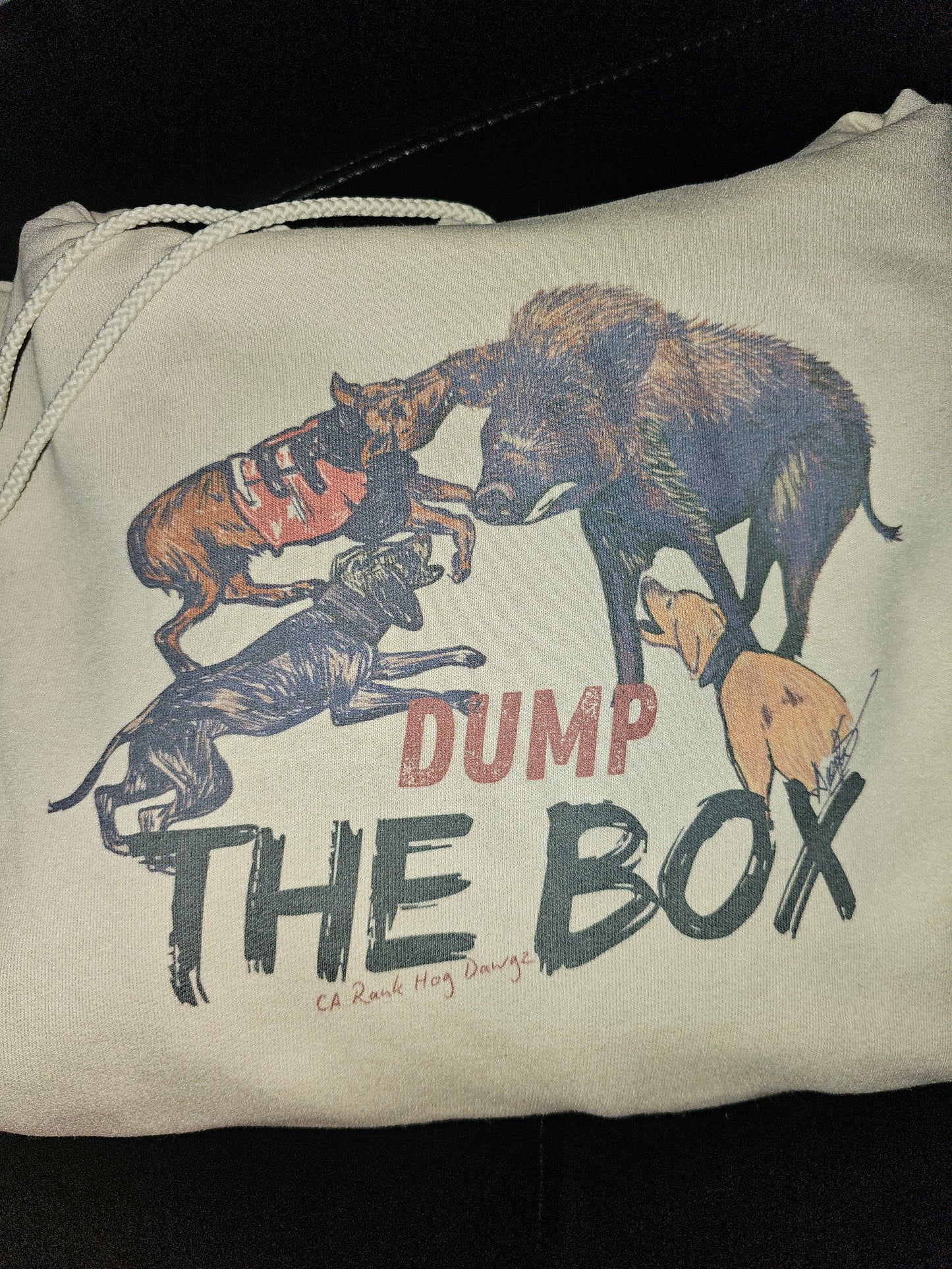 Dump The Box Hog Hunting sweatshirts
