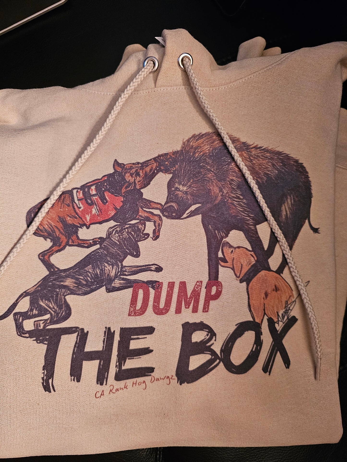 Dump The Box Hog Hunting sweatshirts