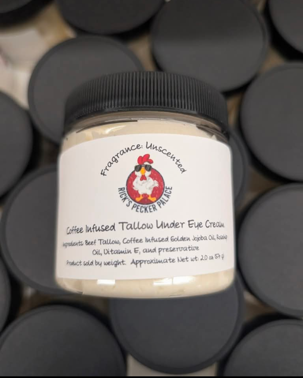 Coffee Infused Tallow Under Eye Cream