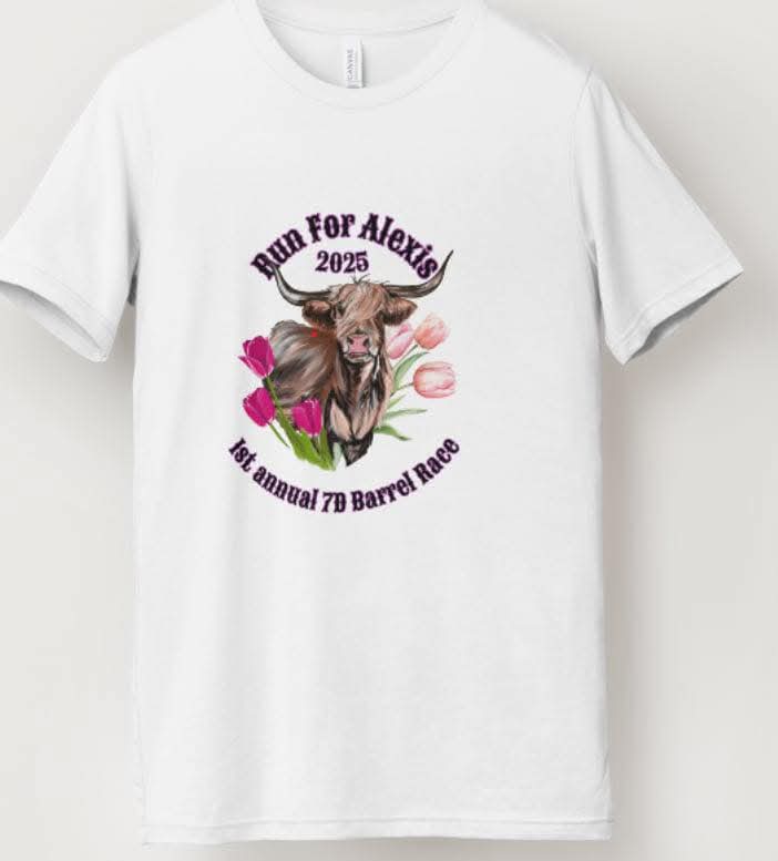 RUN FOR ALEXIS BENEFIT RACE TSHIRT