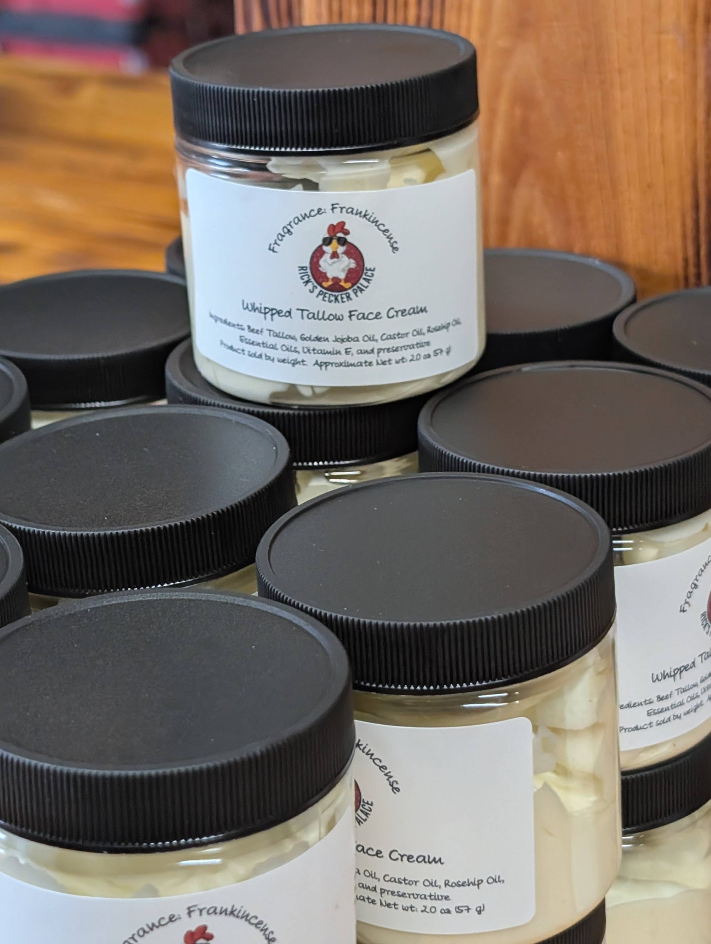 Whipped Tallow Face Cream: Frankincense