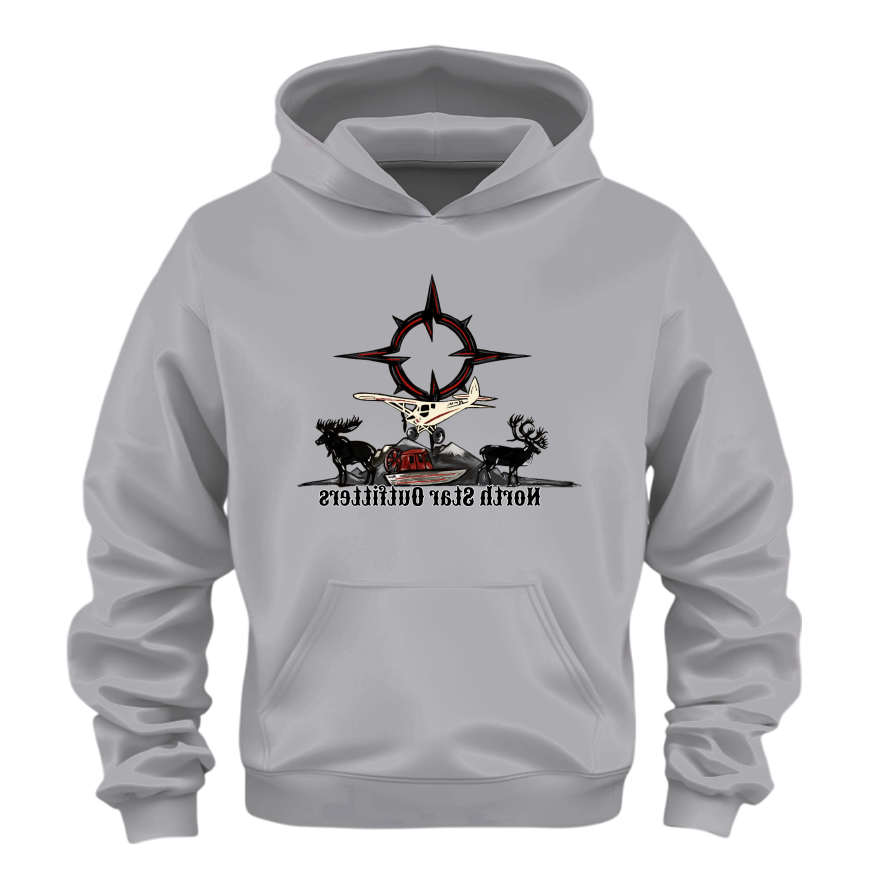 Grey NORTH STAR HOODIE
