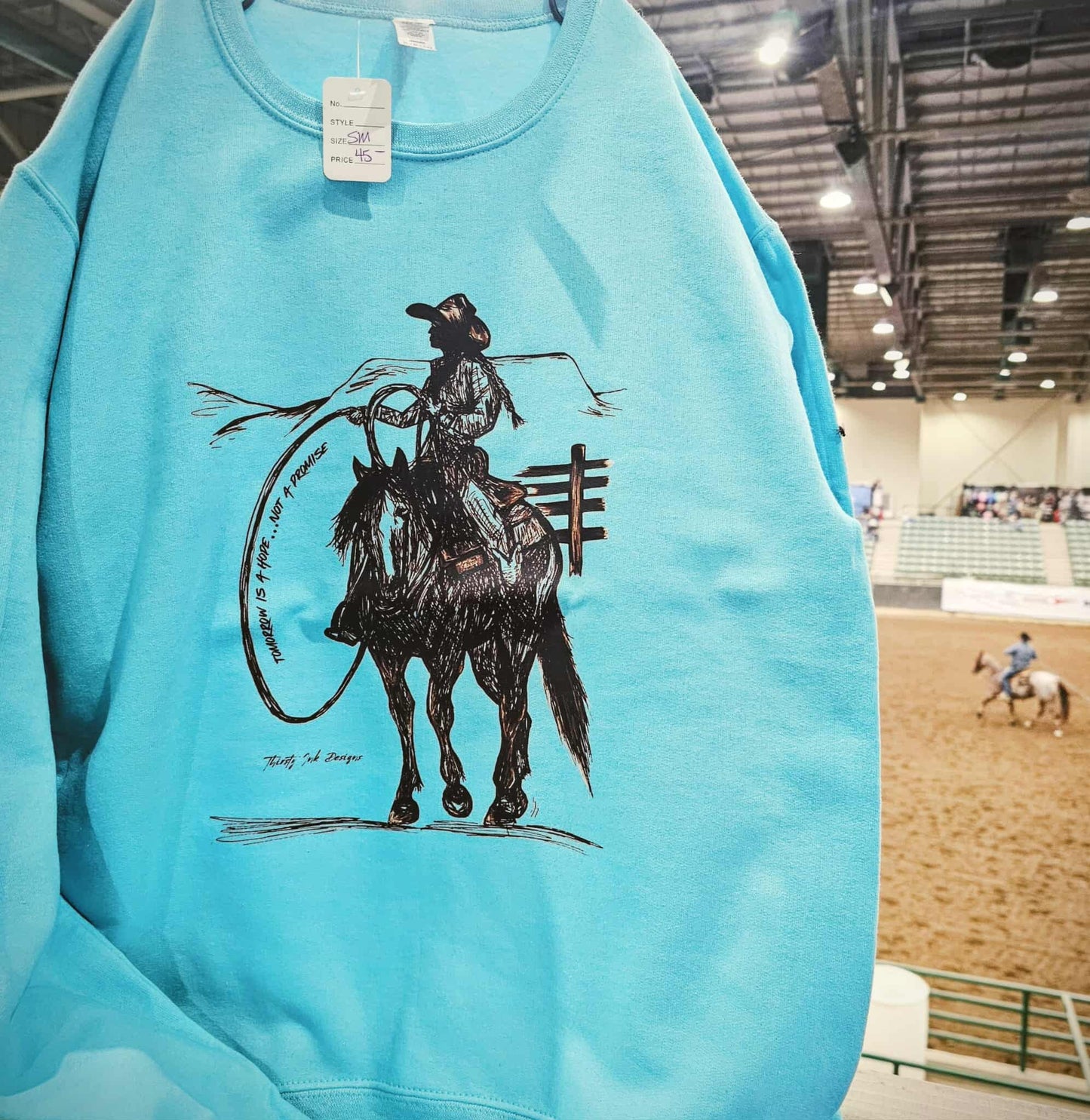 Hope not a promise crew neck sweatshirt