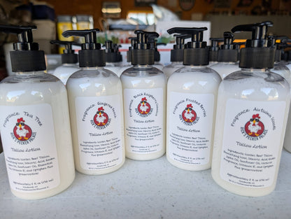 Tallow (Beef) Body Lotion - 8 oz pump bottle: Christmas Cookies