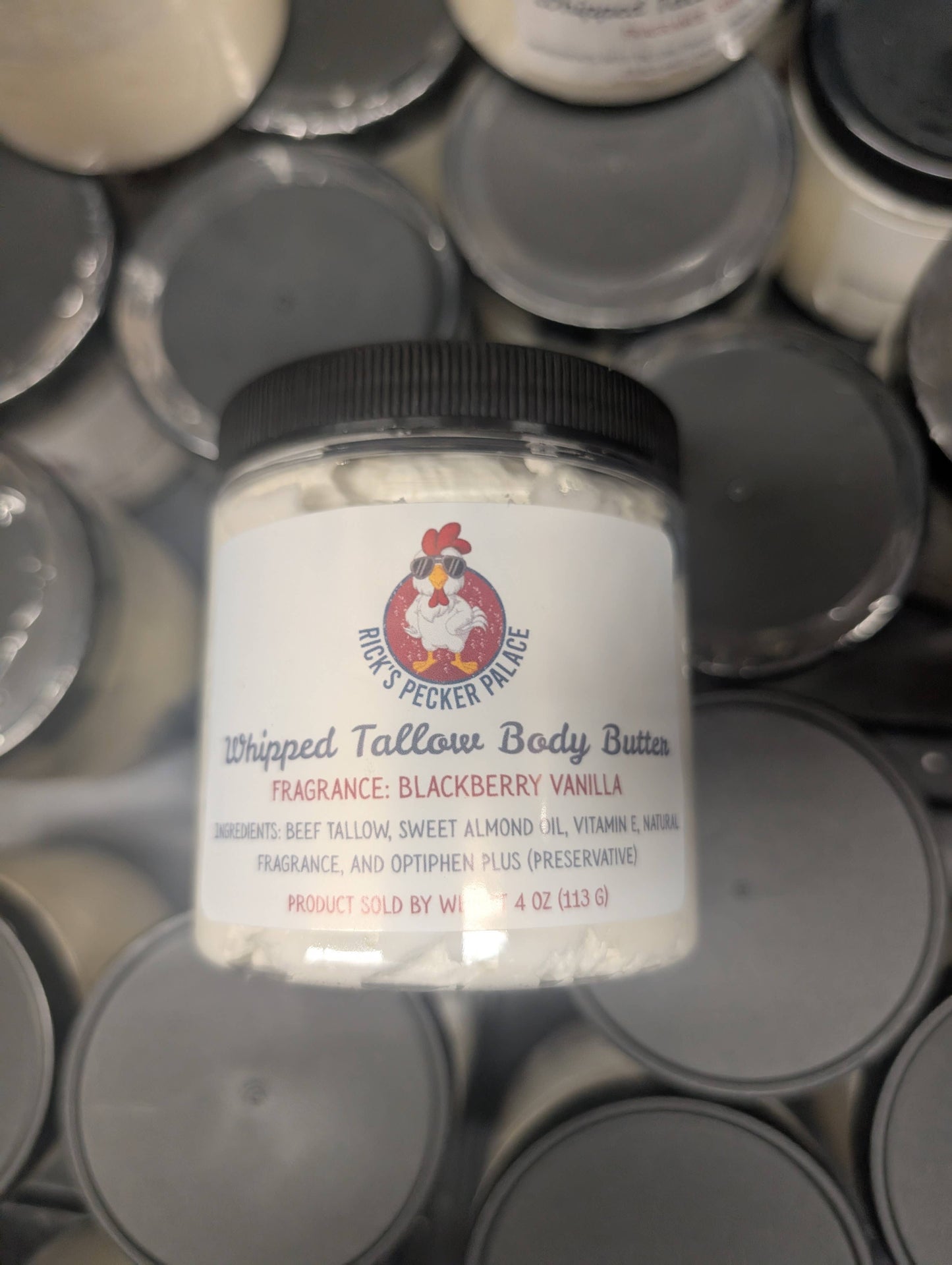 Whipped Tallow Body Butter: Cucumber Melon